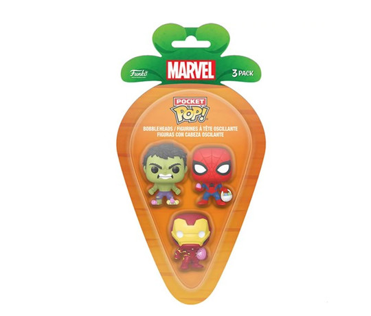 Carrot Pocket POP: Marvel- SM/IM/H 3PK