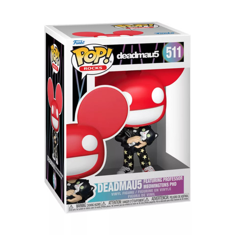 Funko POP! Rocks Deadmau5 w/Cat figura 