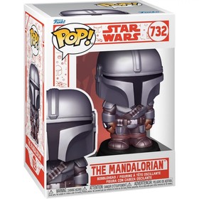  Funko POP! Star Wars - Holiday Mandalorian​ figura #732 