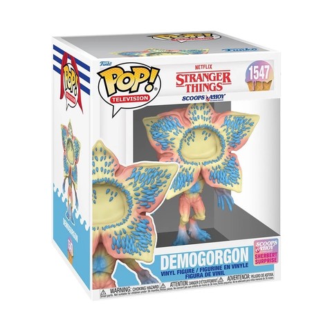  Funko POP! Super: Stranger Things - Demogorgon(Scoops Ahoy) figura 