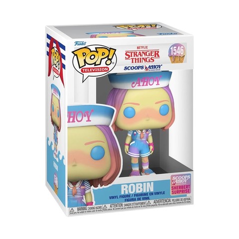  Funko POP! Television: Stranger Things - Robin (Scoops Ahoy) figura #1546 