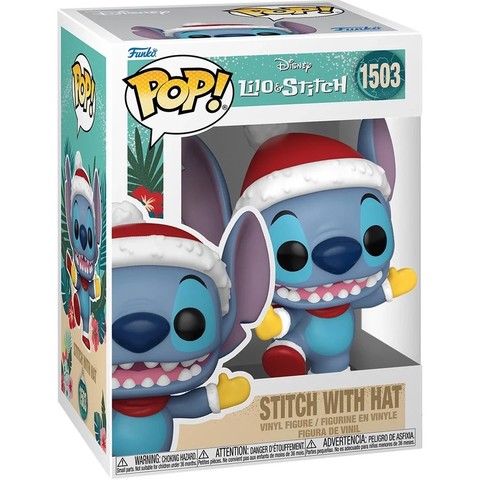  Funko POP! Disney: Lilo & Stitch - Stitch w/Hat figura #1503 