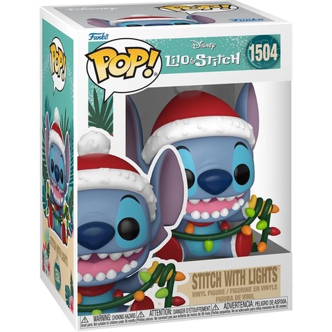  Funko POP! Disney: Lilo & Stitch - Stitch w/Lights figura #1504 