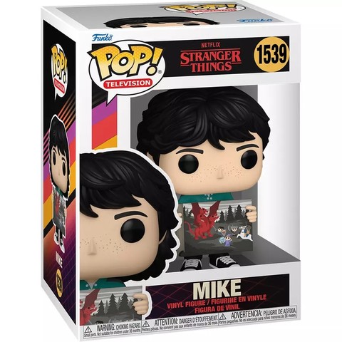  Funko POP! Television: Stranger Things - Mike w/Will's Painting figura #1539 