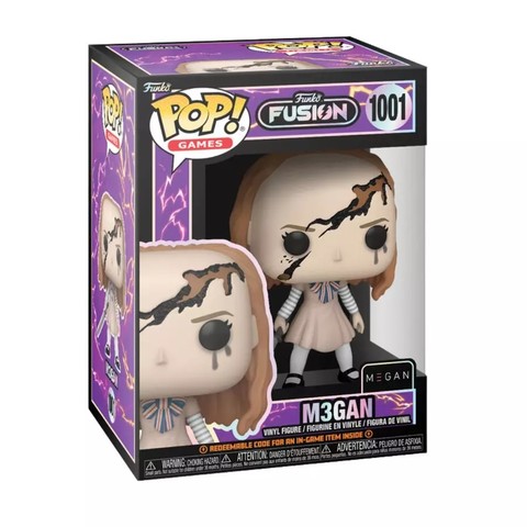  Funko POP! Games: Funko Fusion S1​- M3GAN (Battle Damaged) figura 