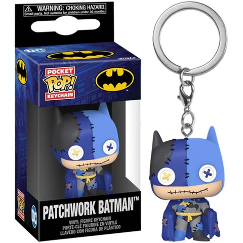  Funko POP! Patchwork - Batman​ kulcstartó 