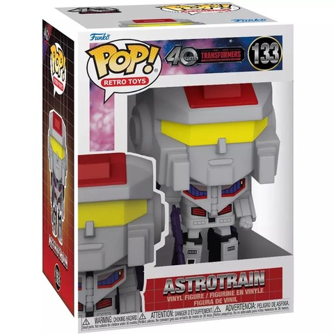  Funko POP! Retro Toys: Transformers - Astrotrain figura #133 