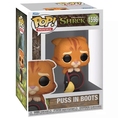  Funko POP! Movies: Shrek - Puss in Boots figura #1596 