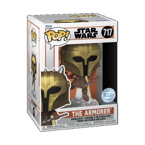  Funko POP! Star Wars: The Mandalorian S10 - Armorer w/Jetpack figura #717 