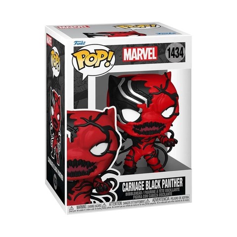  Funko POP! Marvel: Carnage Black Panther figura #1434 