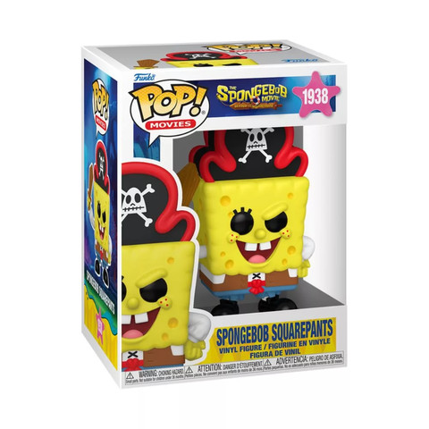  Funko POP! Movies – SpongeBob: Spongebob kalóz jelmezben figura 