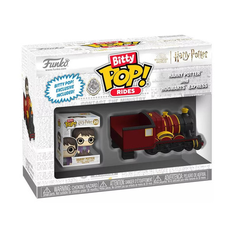  Funko Bitty POP! Rides: Harry Potter - Harry Potter w/Hogwarts Express figura 