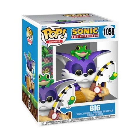  Funko POP Super Sonic - Big the Cat wFroggy figura 