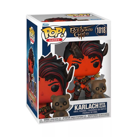  Funko POP! Games: Baldur's Gate - Karlach & Clive figura 