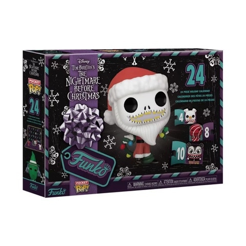  Funko Pocket POP!: The Nightmare Before Christmas adventi kalendárium 