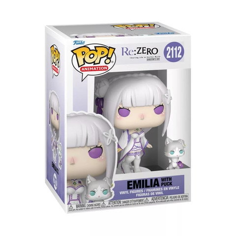POP&Buddy: Re:ZERO- Emilia w/Puck