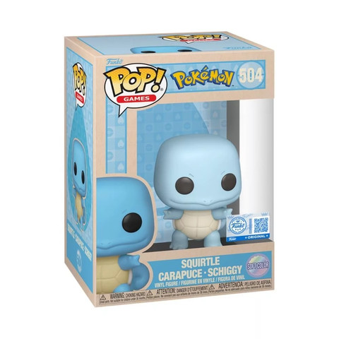 POP Games: Pokemon- Squirtle(SftClr)