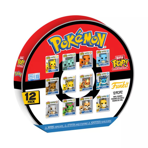 Funko Bitty POP! Pokémon – 12 darabos szett 