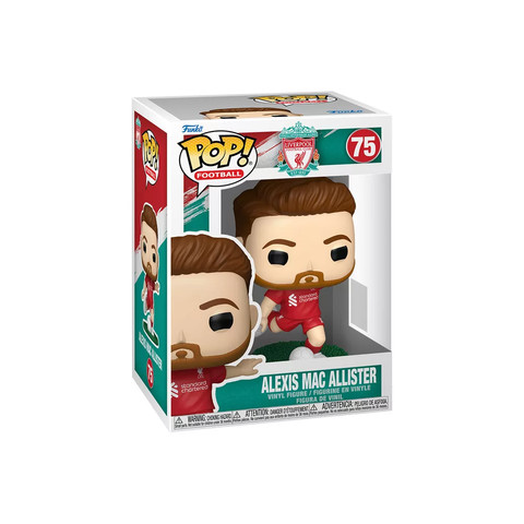 Funko POP! Football Liverpool: Alexis Mac Allister vinyl figura – 10,2 cm 