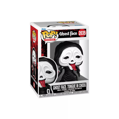 Funko POP Vinyl: Ghost Face S2- Ghost Face w/Tongue figura