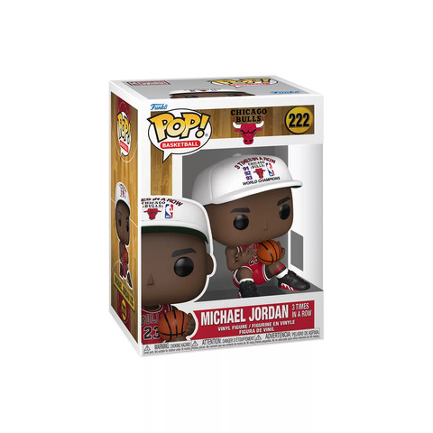 Funko POP NBA: Bulls - Michael Jordan - (3x in a row) figura #222