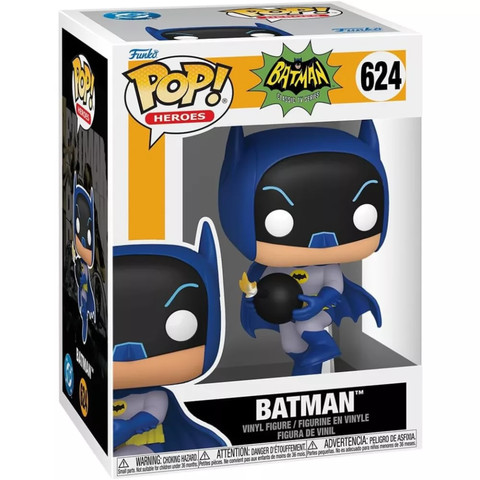 POP Heroes: Batman 66 S2- Batman w/Bomb