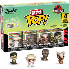Funko Bitty POP 4pk: Jurassic Park- Raptor