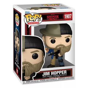 Funko POP TV: Stranger things S7 - Jim Hopper SPLIT 