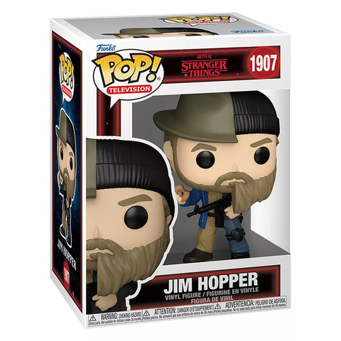 Funko POP TV: Stranger things S7 - Jim Hopper SPLIT 