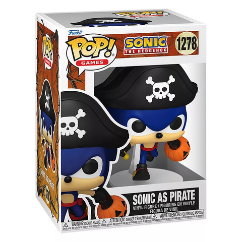 Funko POP Games: Sonic S11- Pirate Sonic