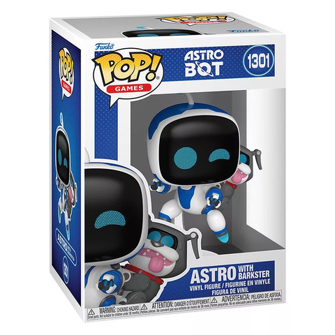 Funko POP! Games Astro Bot – Astro Barksterrel vinyl figura (11,7 cm) 
