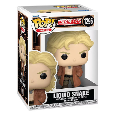 Funko POP! Games Metal Gear Solid – Liquid Snake vinyl figura (10,7 cm) 