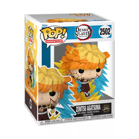 Funko POP! Premium DSM1 – Zenitsu Agatsuma Chase vinyl figura (Glow in the Dark) 