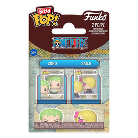 Funko Bitty POP! One Piece gyűjthető figura 2 db-os csomag – Zoro és Sanji 