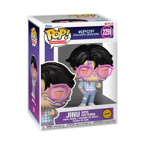Funko POP! Animation: KPOP Demon Hunters - Jinu chase figura 