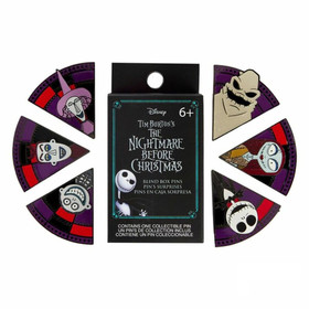 Loungefly Disney: The Nightmare Before Christmas - Oogie Boogie Wheel Blind Box Pin kitűző