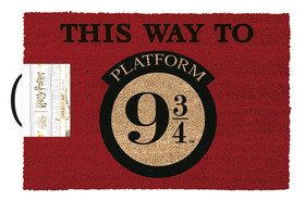 Harry Potter (THIS WAY TO PLATFORM 9 3/4) 60X40 kókuszrost lábtörlő