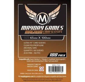Magnum Copper Sleeve: 65 MM X 100 MM Card Sized 7 Wonders
