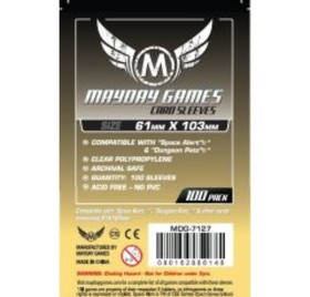 Magnum Space Card Sleeve 61 X 103 MM Space Alert / Dungeon Petz Size