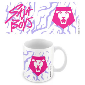 Pyramid K-POP DEMON HUNTERS (SAJA BOYS LOGO) WHITE POD MUG