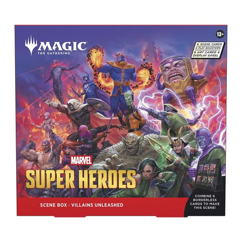 Magic: The Gathering Marvel Super Heroes Scene Box – Villains Unleashed 