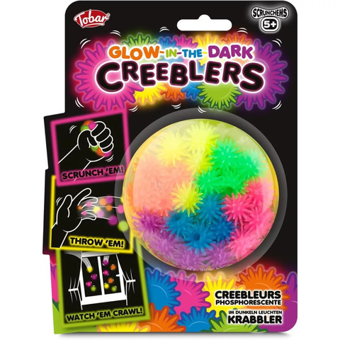 SCRUNCHEMS GLOW IN THE DARK CREEBLERS