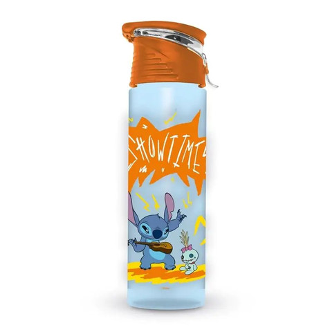Pyramid LILO & STITCH (SHOWTIME!) PLASTIC SOFT TOUCH CHUGGER BOTTLE
