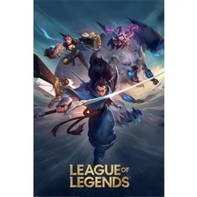 Pyramid LEAGUE OF LEGENDS (KEYART) MAXI poszter