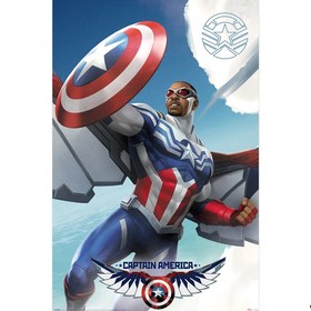 Pyramid MARVEL (CAPTAIN AMERICA FLYING) MAXI poszter