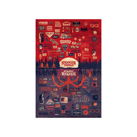 Pyramid  Stranger Things (The Upside Down) Maxi poster