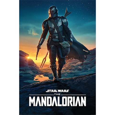 STAR WARS THE MADALORIAN (NIGHTFALL) MAXI POSTER