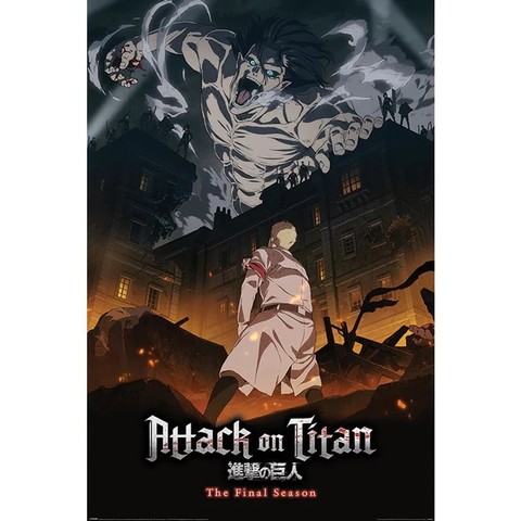 Attack on Titan S4 (EREN ONSLAUGHT) maxi poszter