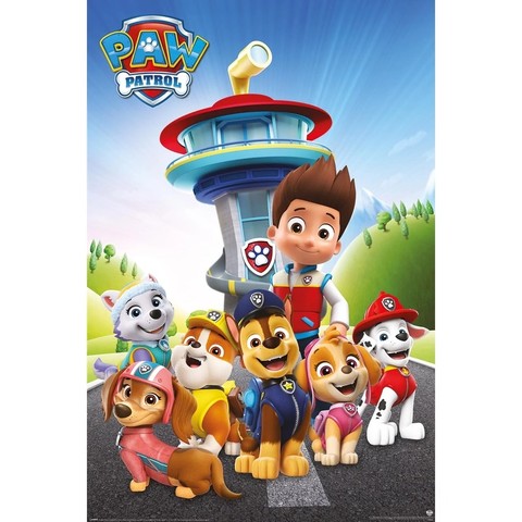 PAW PATROL (READY FOR ACTION) maxi poszter