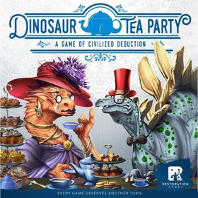 Dinosaur Tea Party angol nyelvű társasjáték